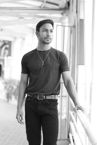 Portrait photography featuring Rohit Pal by nerdyphotographer.in, Noida (frame 3)